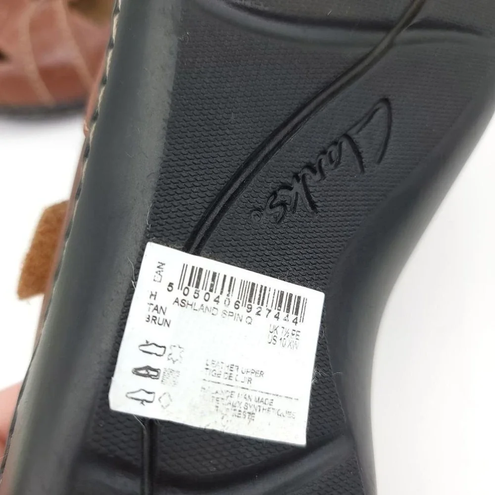 Clarks Collection Shoes Size 10 Ashland Spin Q Cushion Comfort Shoe Womens   - Picture 10 of 12